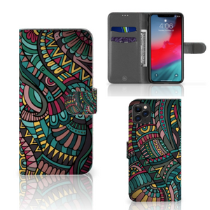 Apple iPhone 11 Pro Max Telefoon Hoesje Aztec