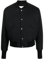 Jil Sander veste bomber à coupe courte - Noir - thumbnail