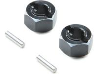 Losi - Hex Set Rear Axle Aluminum: Mini-T 2.0 Mini-B (LOS312004) - thumbnail