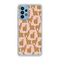 Alpacas: Samsung Galaxy A52 Transparant Hoesje