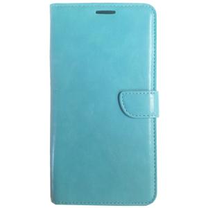 Galaxy A7 hoesje aqua blauw