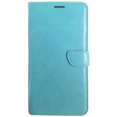 Galaxy A7 hoesje aqua blauw