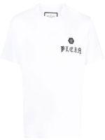 Philipp Plein t-shirt à logo poitrine imprimé - Blanc - thumbnail