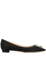 Manolo Blahnik ballerines Hangisi - Noir