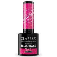 Claresa rainbow jello base coat pink 5ml