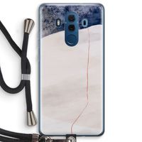 Stone White: Huawei Mate 10 Pro Transparant Hoesje met koord