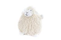 Deurstopper Sheep off-white stof 16x16x20cm
