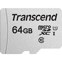 Transcend Premium 300S microSDXC-kaart 64 GB Class 10, UHS-I, UHS-Class 1 - thumbnail