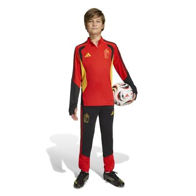 adidas België Trainingspak 1/4-Zip 2026-2028 Kids Rood Zwart Geel