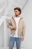 Croyez Fraternité Zip Hoodie Heren Beige - Maat XL - Kleur: Beige | Soccerfanshop