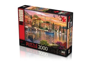 Harbour Sunset Puzzel 2000 Stukjes