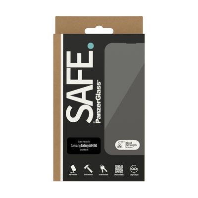 PanzerGlass SAFE Ultra-Wide Fit SAFE95332 Screenprotector (glas) Samsung Galaxy A54 5G 1 stuk(s) Anti-vingerafdruk, Krasvast