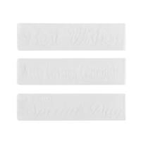 Vaessen Creative • embossing folder inspirational words