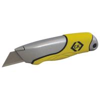 C.K T0957-2 Cutter - mesje niet intrekbaar, soft-handgreep 1 stuk(s)