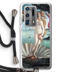 Birth Of Venus: Huawei P40 Pro Plus Transparant Hoesje met koord