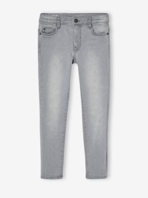 Slim fit jongensjeans Morphologik "waterless" heupomtrek MEDIUM denimgrijs