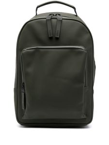 Rains Book Daypack faux-leather backpack - Vert