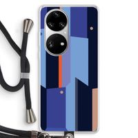 Gestalte 3: Huawei P50 Pro Transparant Hoesje met koord Gestalte 3: Huawei P50 Pro Transparant Hoesje met koord