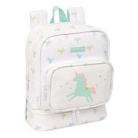 Schoolrugzak Safta Unicornio Beige 22 x 27 x 10 cm