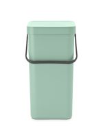 Brabantia Sort & Go afvalemmer 16 liter jade green