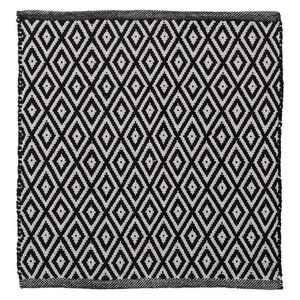 Badmat Sealskin Trellis 60x60 cm Katoen Zwart