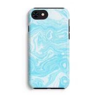 Waterverf blauw: iPhone SE 2020 Tough Case Waterverf blauw: iPhone SE 2020 Tough Case