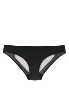 Marlies Dekkers culotte Heartbreaker en mesh - Noir