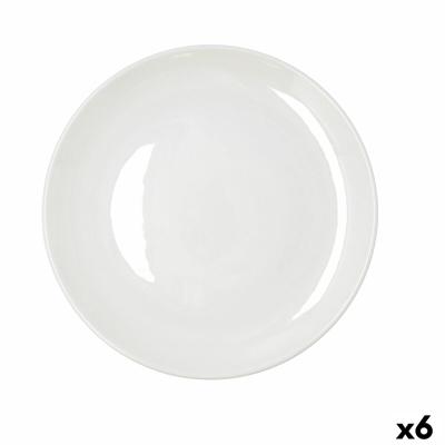 Dinerbord Bidasoa Harmony Hydrozero Wit Keramisch Ø 27 cm (6 Stuks)