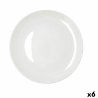 Dinerbord Bidasoa Harmony Hydrozero Wit Keramisch Ø 27 cm (6 Stuks)