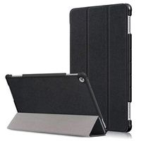 Huawei Mediapad M5 lite Tri-Fold Smart Folio Case - Zwart - thumbnail
