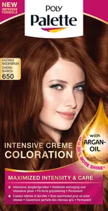 Schwarzkopf  Cremekleuring - Poly Palette 650 Kastanje Midden Bruin