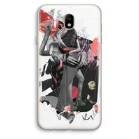 Dissimulation du réel: Samsung Galaxy J7 (2017) Transparant Hoesje