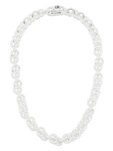 Le Gramme collier Le 253 g Entrelacs - Argent