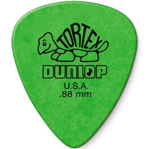 Dunlop Tortex Standard 0.88mm plectrum groen