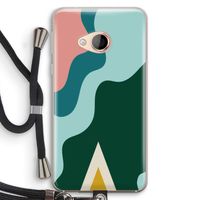 Noor B: HTC U Play Transparant Hoesje met koord