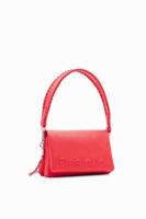Mini-schoudertas met Half logo - RED - U