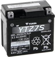 YUASA Batterij "ytz7s battery ytz7s agm