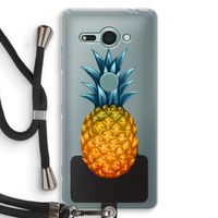 Grote ananas: Sony Xperia XZ2 Compact Transparant Hoesje met koord