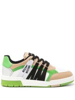 Moschino Kevin panelled sneakers - Blanc