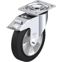 Blickle L-ALEV 200K-FI Zwenkwiel met rem Wieldiameter: 200 mm Draagvermogen (max.): 400 kg 1 stuk(s)