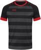 JAKO 4214 Shirt Celtic Melange Km - Zwart/Sportrood - M