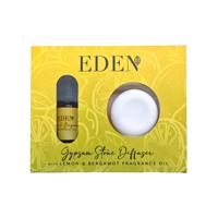 Eden Citroen & Bergamot Gipsstenen diffuser en geurolieset