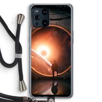Ephemeral: Oppo Find X3 Transparant Hoesje met koord