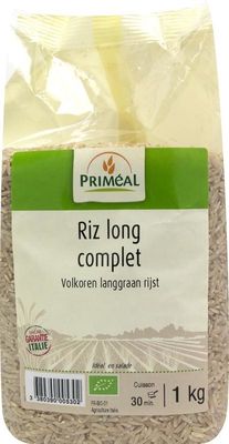 Volkoren langgraan rijst bio