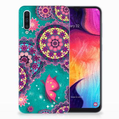 Samsung Galaxy A50 | Hoesje maken | Cirkels en Vlinders