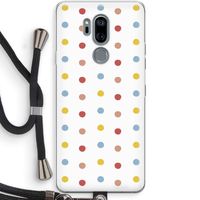 Bollen: LG G7 Thinq Transparant Hoesje met koord