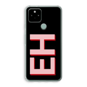 Monogram: Google Pixel 5 Transparant Hoesje