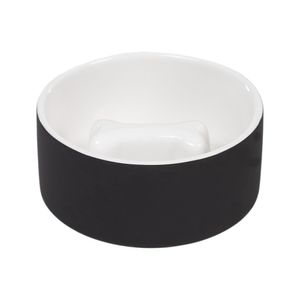 PAIKKA Slow Feed Bowl - Zwart - M