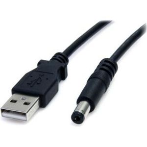 StarTech.com USB naar 5,5 mm voedingskabel type M connector 91 cm