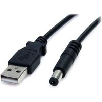 StarTech.com USB naar 5,5 mm voedingskabel type M connector 91 cm - thumbnail